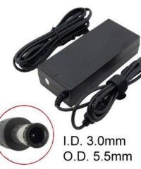 PC lader / AC adapter Samsung - 18VDC/65W 5,5x3,3 senter