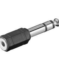 Audio adapter 6,35mm stereo Jack - 3,5mm stereo Jack