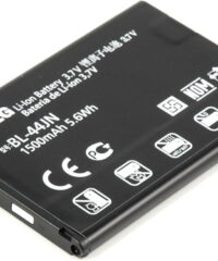 Batteri til LG E400 E410i C660 P970 Optimus BL-44JN 1500 mAh Originalt-0