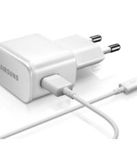 Lader til Samsung telefoner og nettbrett 2A inkl microUSB ledning ETA-U90EWE