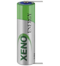 Xeno XL-060 Li-SOCl2 3,6V AA 2400mAh ER 14505 med Loddeører