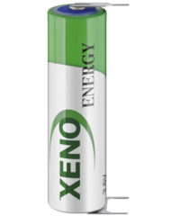 Xeno XL-060 Li-SOCl2 3,6V AA 2400mAh ER 14505 med Kretskortpinner