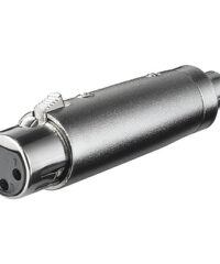 XLR audio adapter 3-pin XLR jack - RCA plugg