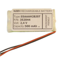 Batteri til Philips 2.4 Volt 550 mAh NiMH 352044 kompatibelt