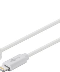 2m Lightning 8-pin data / ladekabel til Apple iPhone 5, 6, 7 og iPad - Apple-MFI