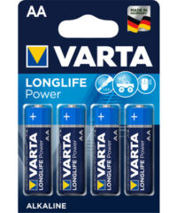 Varta AA 1,5V Alkaline batteri (4 stk) Best i test!-0