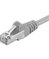 10 meter Grå CAT 5e F/UTP nettverkskabel med skjerming 2x RJ45