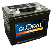 Båtbatteri 12V 85Ah Global 57501 SMF MARIN