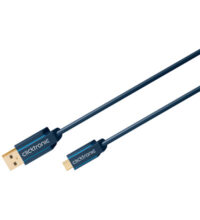 Clicktronic Micro USB 2.0 kabel 1,8 meter