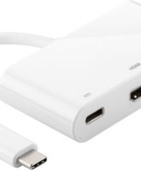 USB-C adapter til HDMI - USB-A - USB-C Genialt tilbehør til din Mac-0