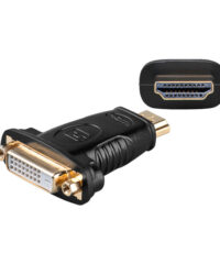 HDMI adapter - HDMI til DVI-D (19pin HDMI til 24+1 DVI)