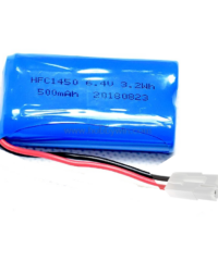 Batteri 6,4V Li-ion / LifePo4 HFC1650 med tamiya plugg-0