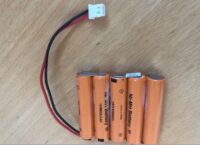 Batteri 6V 800mAh AAA med kontakt-0