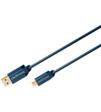 Clicktronic Mini USB 2.0 kabel 3 meter