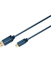 Clicktronic Mini USB 2.0 kabel 3 meter