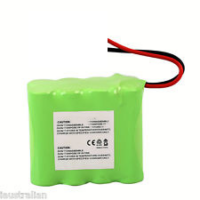 Batteri 9,6V 1650mAh NIMH med ledning - AA HR-AAU 57X28X50mm