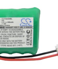 Batteri til PSC Quick Check 150, Quick Check 200 4.8V 200mAh 98-0