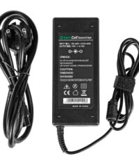 PC lader / AC adapter Toshiba 90W 18,5V 2,5X5,5 mm vinkelplugg