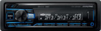 DAB+/FM-radio uten CD. Bluetooth HF & Streaming, 4 x 50W, 3 x 2VRCA linjeutg., USB og AUX i front, FLAC, m.m. Leveres m/DAB-antenne.-113407