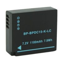 Kompatibelt batteri til Leica BP-DC15 7.2V 1050mAh