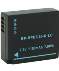 Kompatibelt batteri til Leica BP-DC15 7.2V 1050mAh