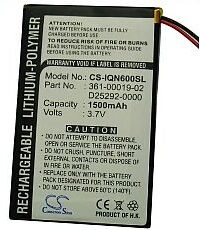 Batteri till Garmin Nuvi 600 Serie 3.7V 1500mAh-0