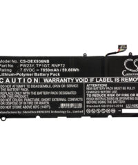 Batteri till Dell Latitude E4200 10,8v 4,6Ah 51Wh 6 celler X784C, Y082C, Y084C, Y085C-0