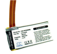 Batteri iPod Classic/Video 3.7V 850mAh 616-0232