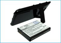 Batteri högkapacitet till SAMSUNG Galaxy S II, S2, GT-I9100 3,7V 3,2Ah svart blankt skydd medföljer-29628