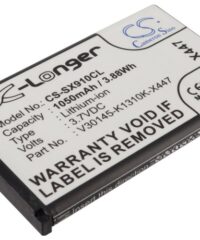 Batteri til Siemens Gigaset SL910, SL910A, SL910H 3.7V 1050 mAh Li-ion