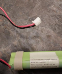 Batteri 4,8V 1500mAh NIMH HT for Elotec Elolight-G Ip 40 AA-800-0