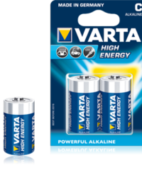 Varta High Energy C 1,5V Alkaline batteri (2 stk)