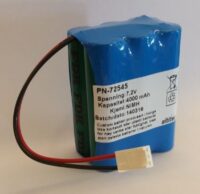 7,2V 3800mAh NIMH med ledning og plugg IND22 IND221 GPHC38HN GP380AFH6Y6Z-0