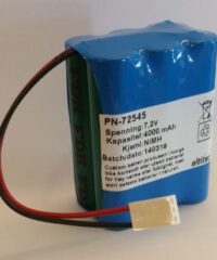 7,2V 3800mAh NIMH med ledning og plugg IND22 IND221 GPHC38HN GP380AFH6Y6Z-0