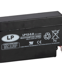 12V 0,8Ah Standard 96x25x62 AMP