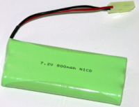 Nikko 9,6V 1800mAh NIMH med Tamiya kontakt-0