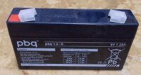 6V 1,2Ah AGM batteri 97x24x58 Faston 4,8mm-0