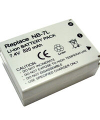 NB-7L Batteri til Canon PowerShot G10 G11 G12 7.4 Volt 1050mAh