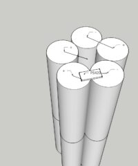 12V 4,5Ah NIMH batteripakke til dykkerlykt-0