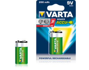 Varta Power Accu 8.4V 200mAh Ready-to-use 9V HR6F22