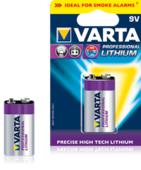 Varta Professional Lithium 9V batteri