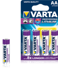 Varta Professional Lithium AA 1,5V Alkaline batteri (4 stk)