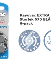 Rayovac EXTRA advanced 675 Hörapparatbatteri 1,45V PR 44