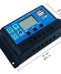 Solcelle regulator PWM 12V/24V 20A-0