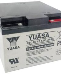 Yuasa NPC24-12I / REC 26-12 Batteri 12V 24Ah Deep Cykle Powakaddy