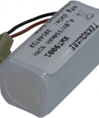 4,8V 600mAh NIMH nødlysbatteri XWT9001/EA-051-0