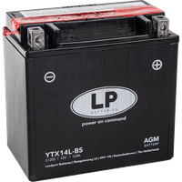 YTX14L-BS batteri till MC och ATV 12V 12Ah (150x87x145mm)-0